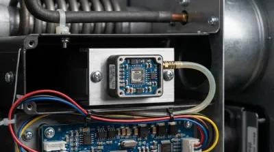 Infographie des 3 points de contrôle pour l'erreur Dépression sur poêle à granulés