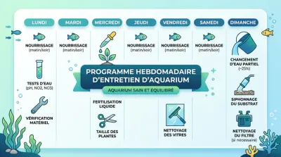 Dosage précis des nutriments pour aquarium