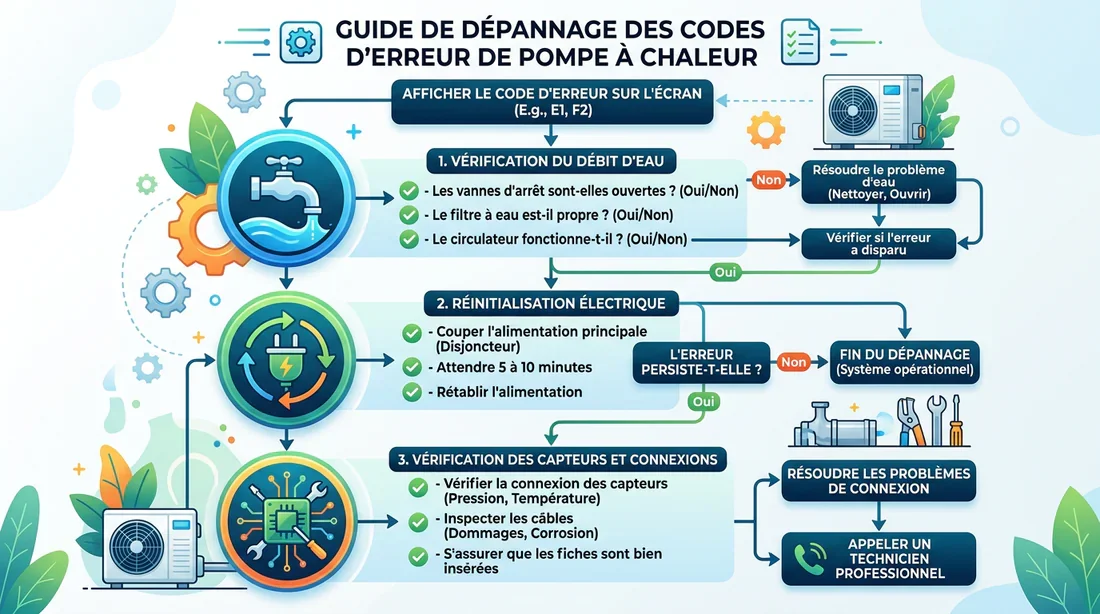 Infographie synthétisant les étapes de dépannage de l'erreur 370