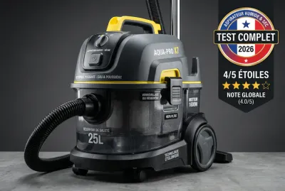 Test complet 2026 de l'aspirateur laveur Silvercrest