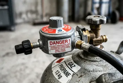Danger fuite de gaz au niveau du détendeur