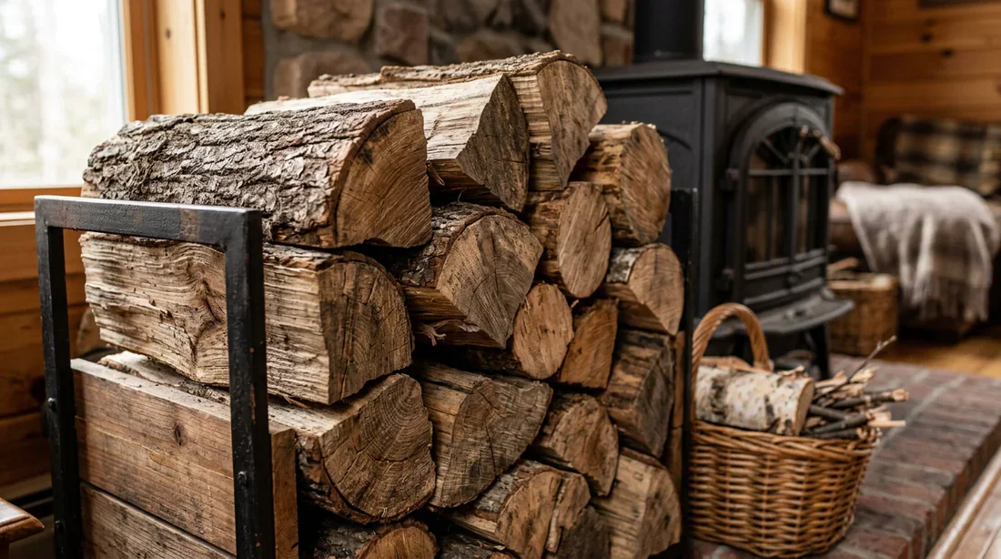 Bois de chauffage sec pour une combustion optimale