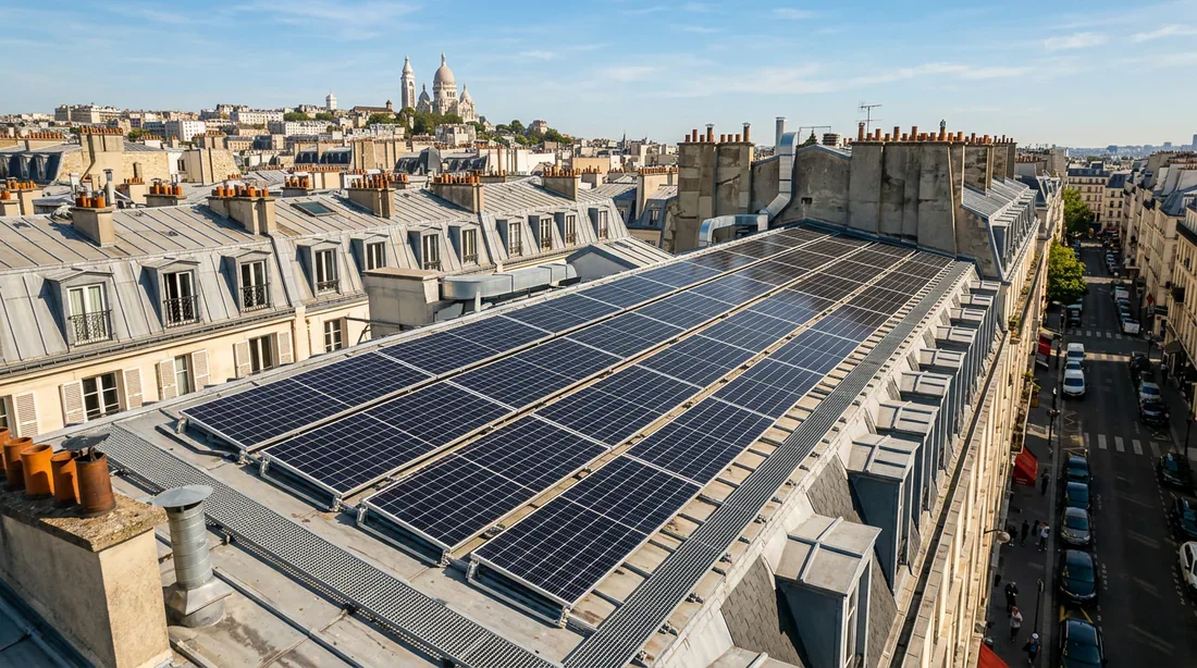 Détail technique d'un panneau solaire haute performance 500W