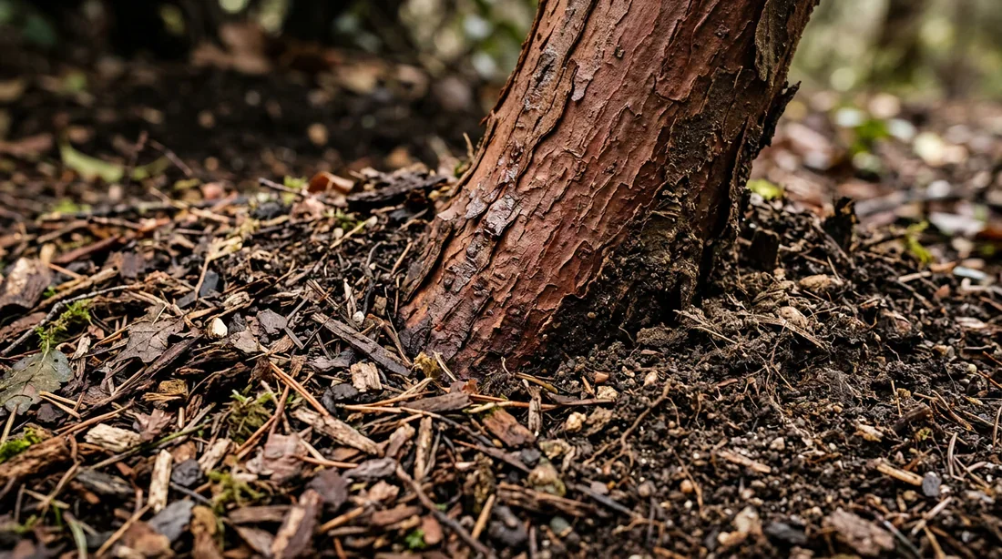 Sol drainé et adapté pour la plantation d'un arbousier