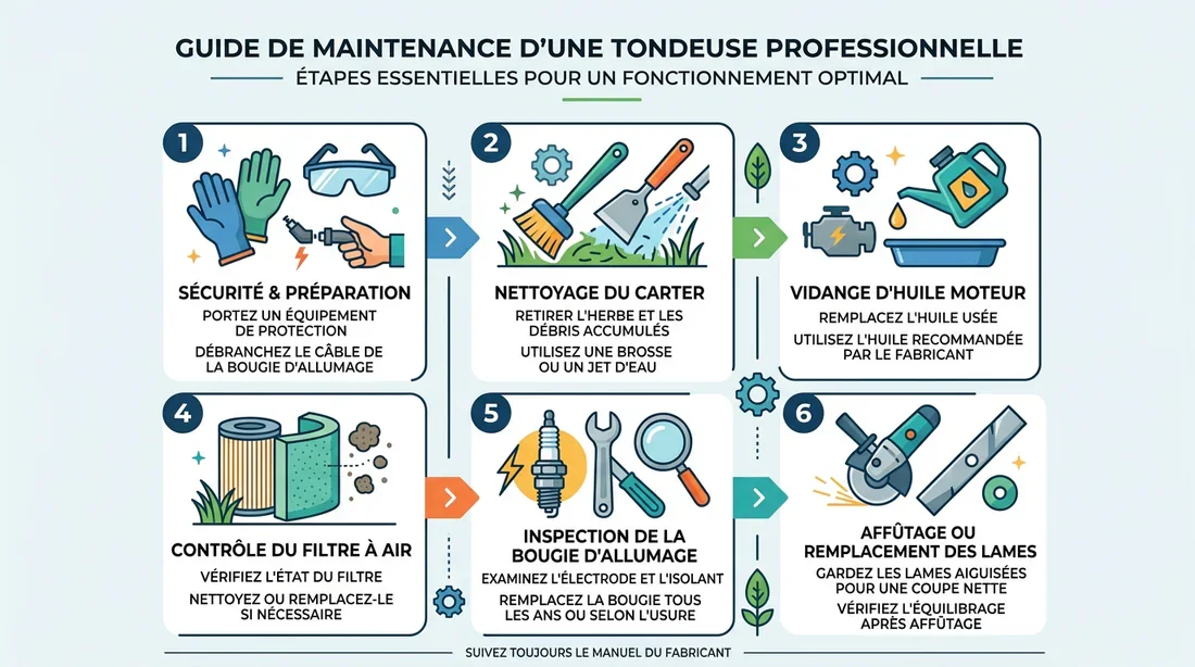 Tondeuse débroussailleuse Grillo en action sur un terrain en pente Tondeuse débroussailleuse Grillo en action sur un terrain en pente