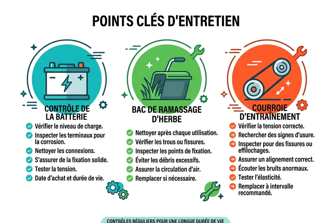 Entretien moteur d'une tondeuse autoportée Stihl RT 4082 capot ouvert