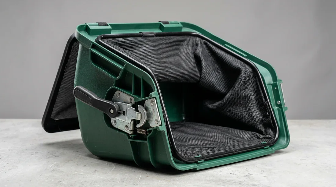 Nettoyage et inspection du bac de ramassage Stihl